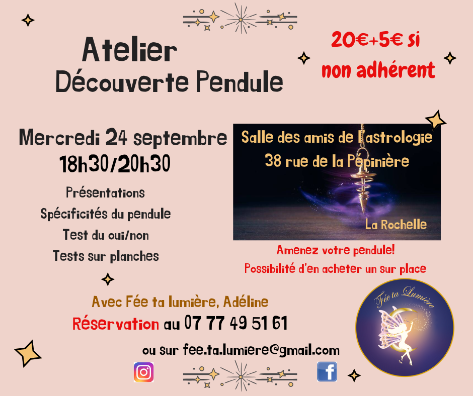 Atelier pendule